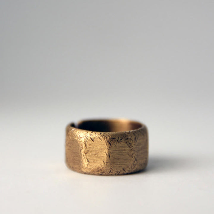 Ring Kupfer Tibetisch – Wohlstand Glück Buddha Schutz Kupfering