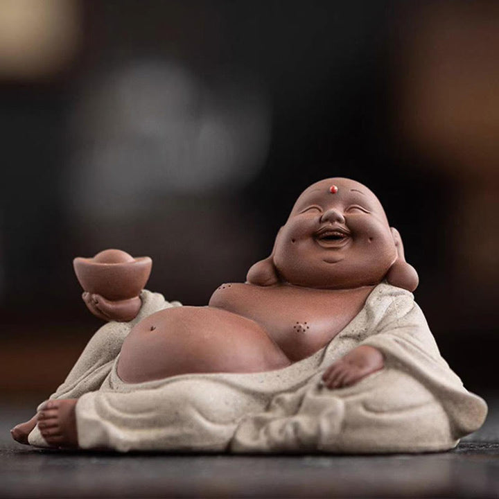 Lachender Buddha Geldkröte Glück Glücksbringer