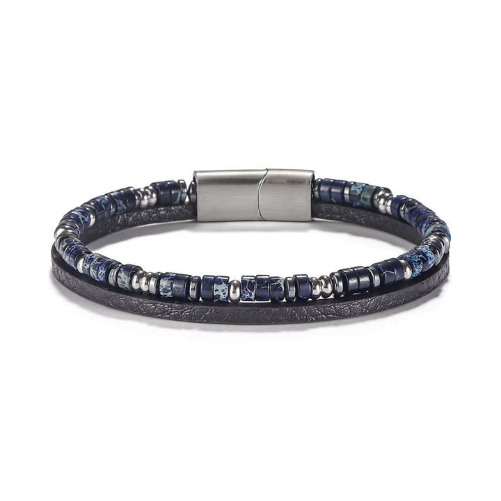 Armband Lapislazuli Tigerauge – Balance