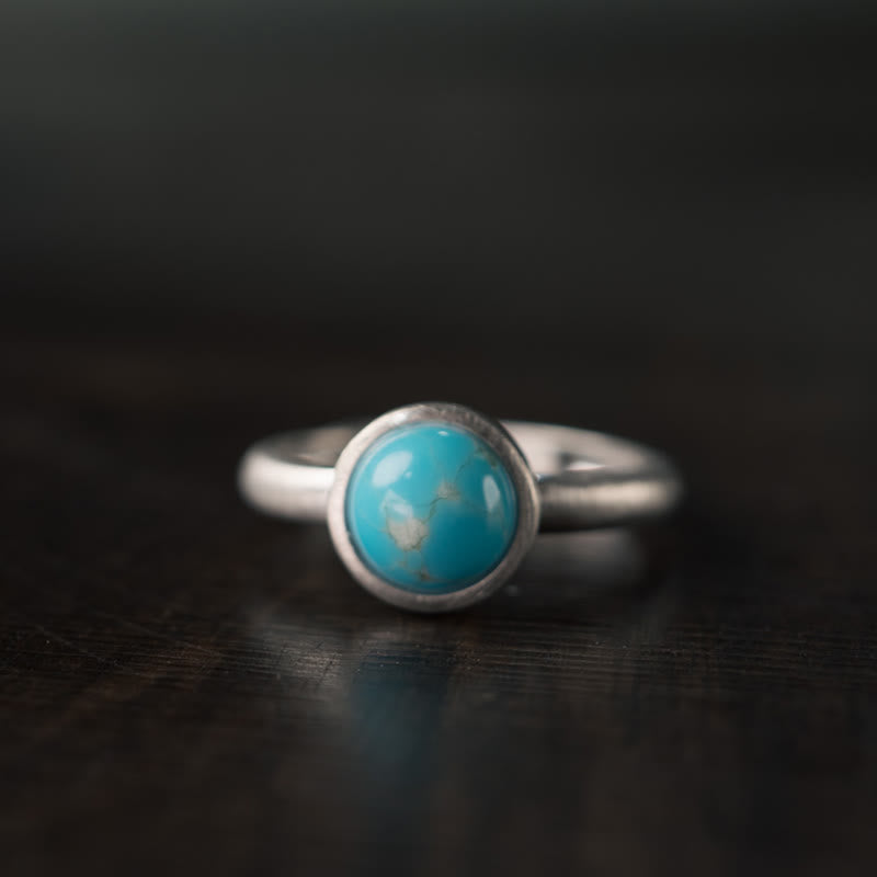 Ring 925 Silber Lapislazuli Trkis – Balance