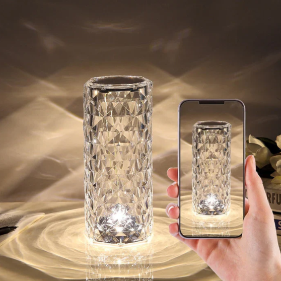 LED Kristall Lampe Kabellos