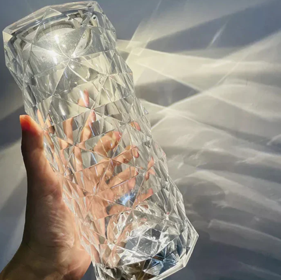 LED Kristall Lampe Kristalloptik