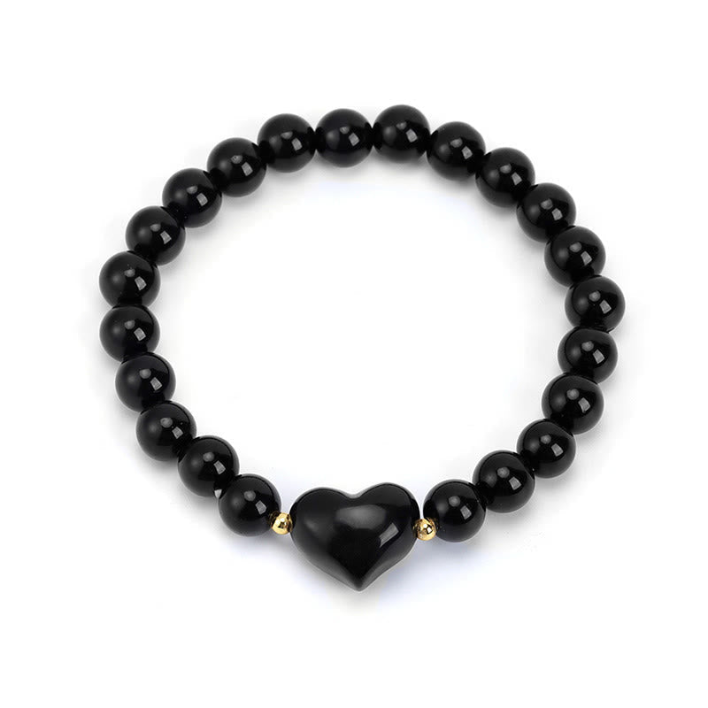 Armband Erdbeerquarz Grüner Aventurin – Liebe