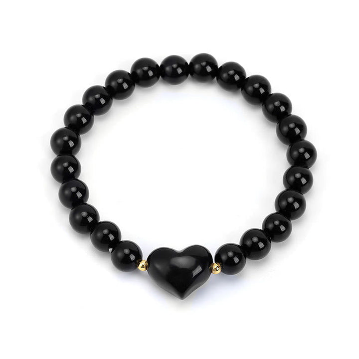 Armband Erdbeerquarz Grüner Aventurin – Liebe