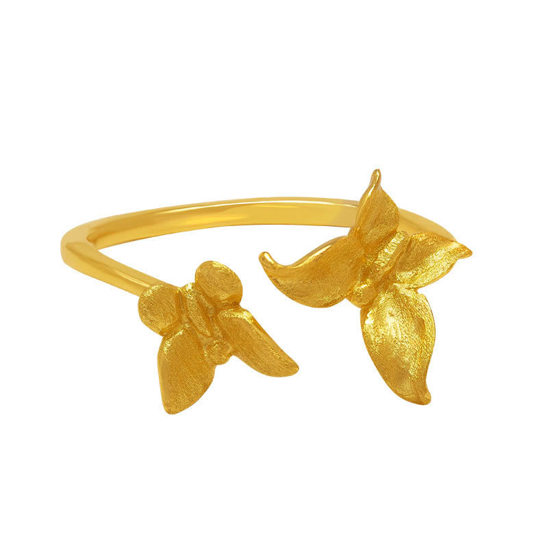 Ring 925 Silber Schmetterling – Liebe Glück Schutz Fingerring
