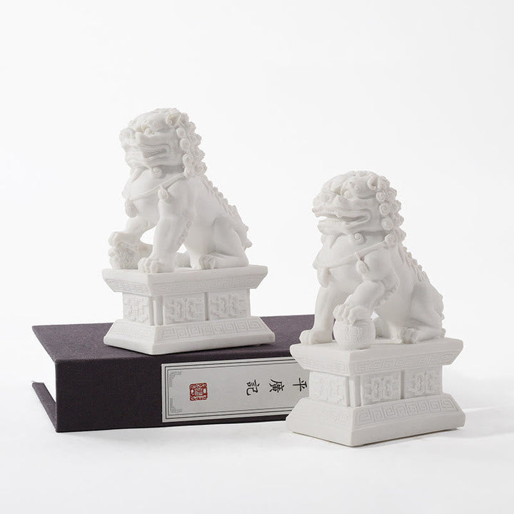 Löwen Figur 2er Set Mut Stärke Geschenk