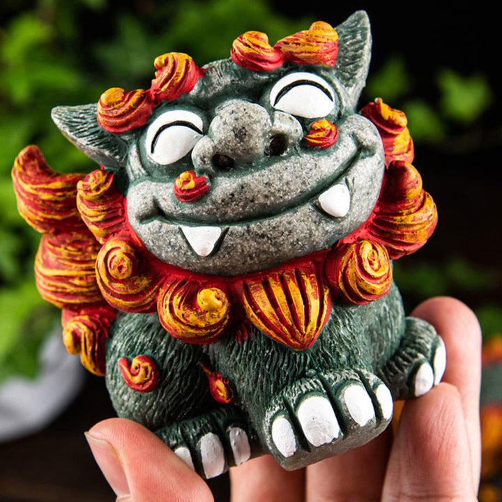 Löwen Figur Paar Schutz Geschenk