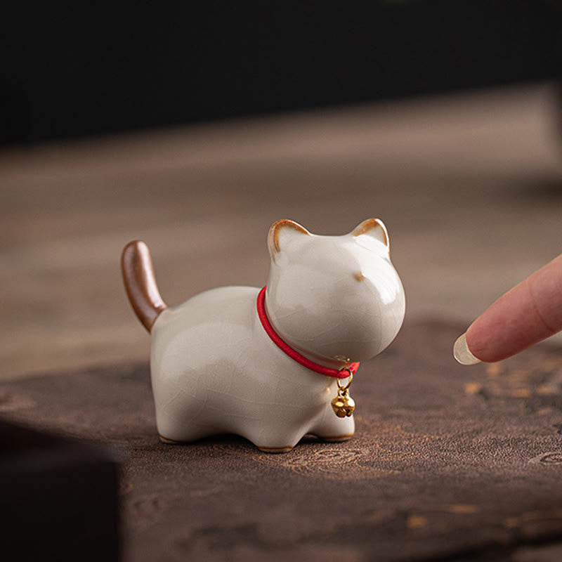 Maneki Neko Keramik Mini Geschenk