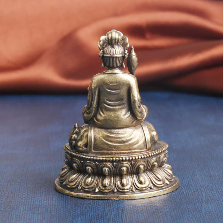 Manjusri Bodhisattva Kupfer Serenität Statue