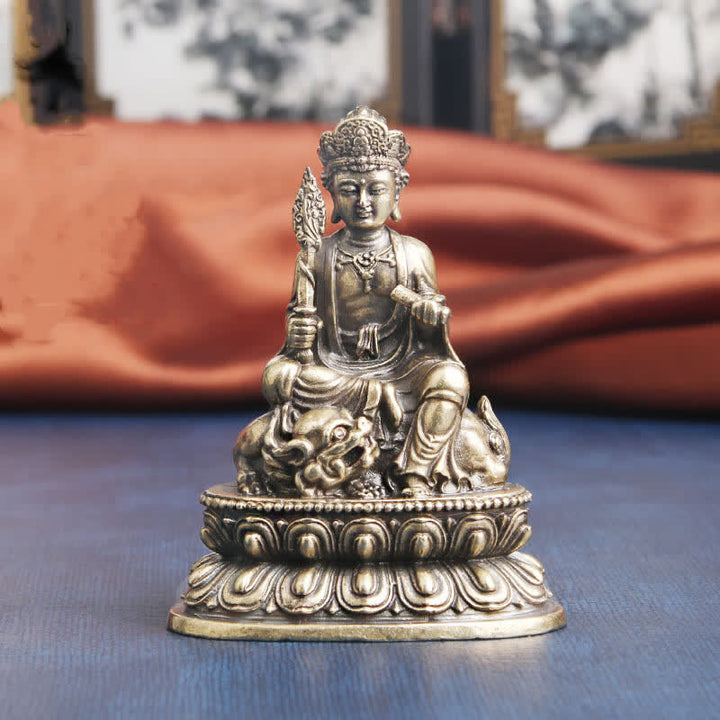 Manjusri Bodhisattva Kupfer Serenität Wohnzimmer