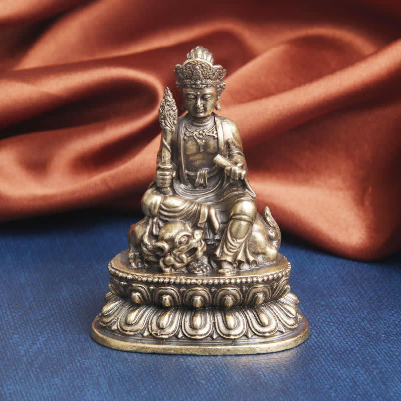 Manjusri Bodhisattva Kupfer Serenität