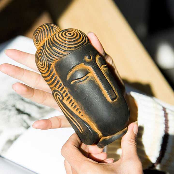 Meditation Buddha Geschlossene Augen Deko