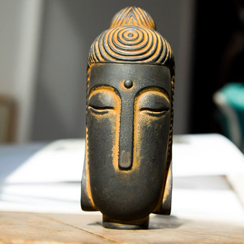 Meditation Buddha Geschlossene Augen Feng Shui