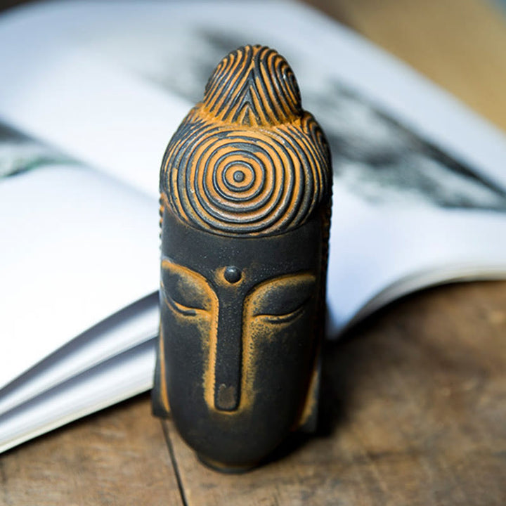 Meditation Buddha Geschlossene Augen Glücksbringer
