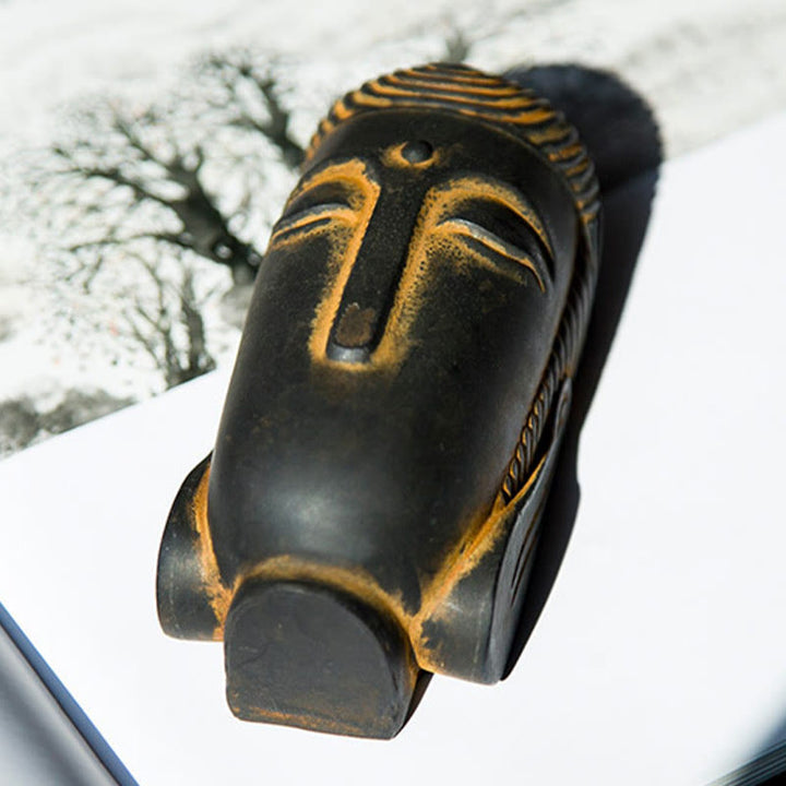 Meditation Buddha Geschlossene Augen Statue