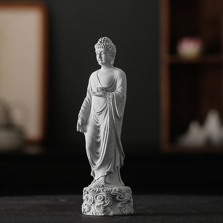 Meditation Buddha Glückswolken Zen Deko