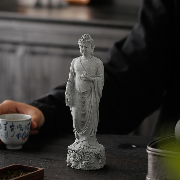 Meditation Buddha Glückswolken Zen Feng Shui