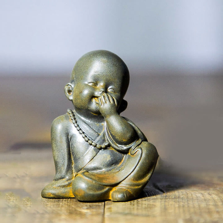 Meditation Buddha Klein Schreibtisch
