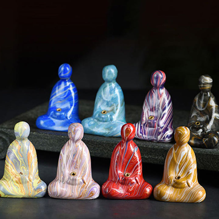 Meditation Buddha Mini Ebenholz Frieden Feng Shui