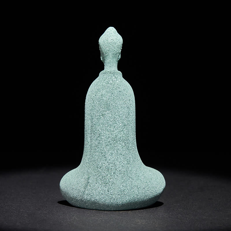 Meditation Buddha Sandstein Figur Geschenk