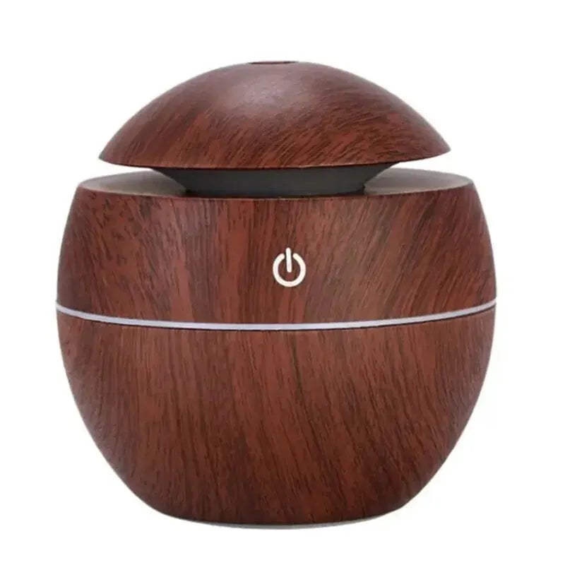 Mini Luftbefeuchter Dunkles Holz