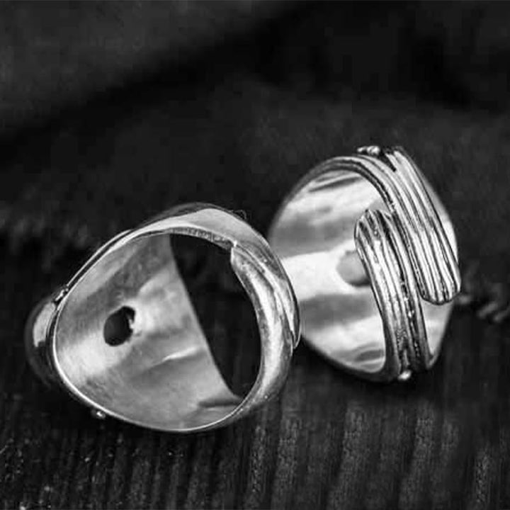 Ring 925 Silber Mondstein – Heilung eleganter Silberring Spiritualität Energie