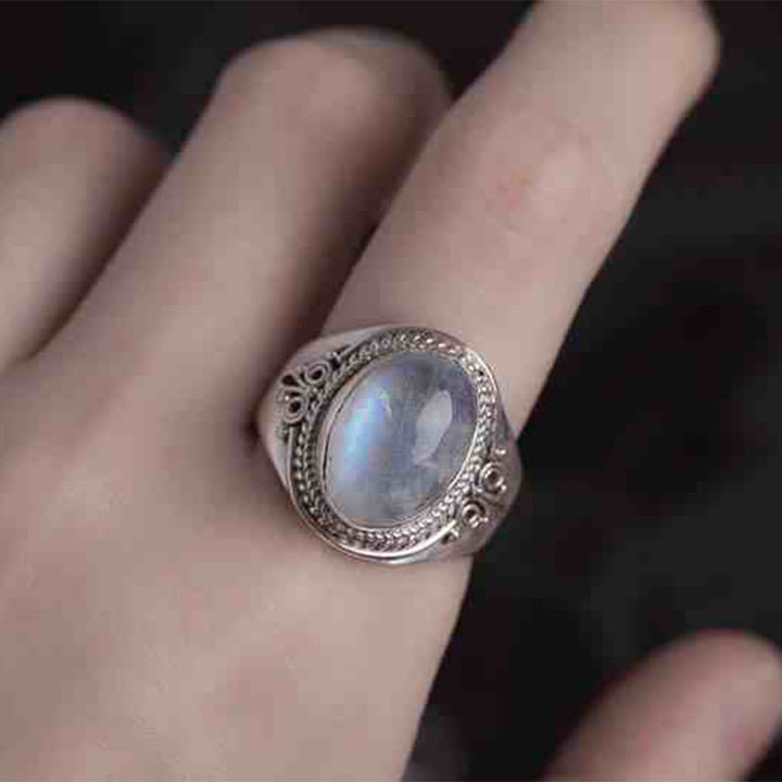 Ring 925 Silber Mondstein – Heilung