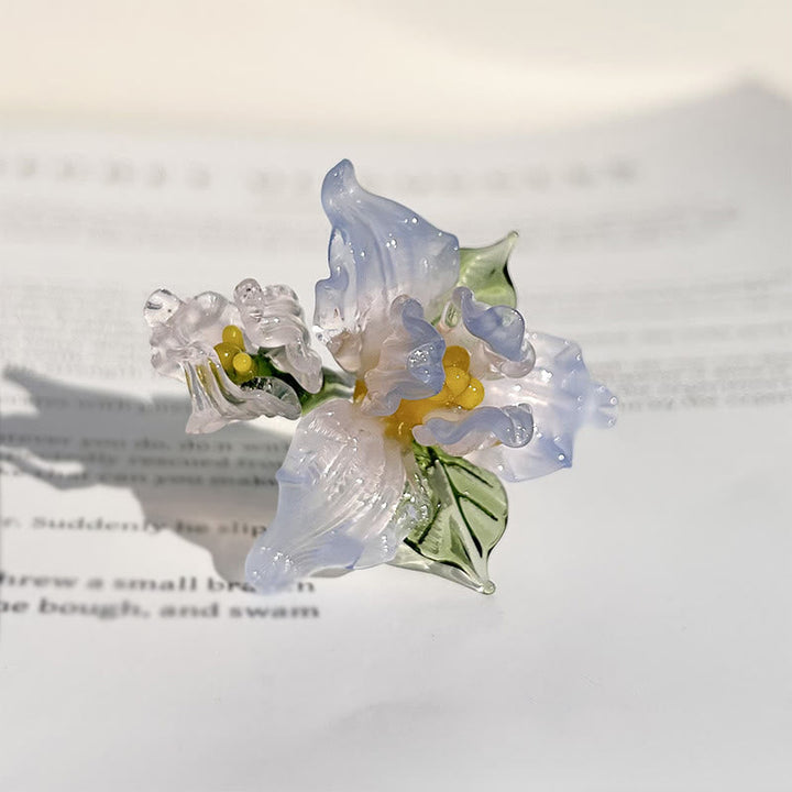 Ring Liuli Irisblüte – Weisheit