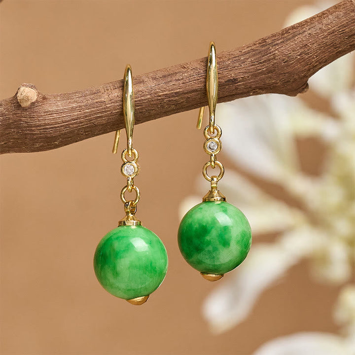Ohrringe Chalcedon Silber – Stärke & Mut