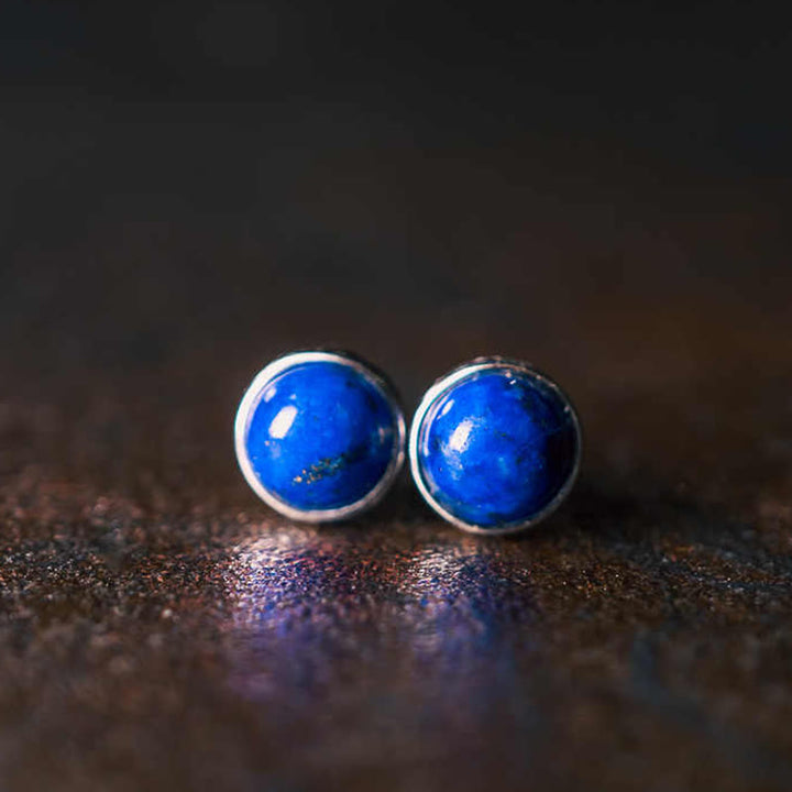Ohrringe Lapislazuli Silber – Balance