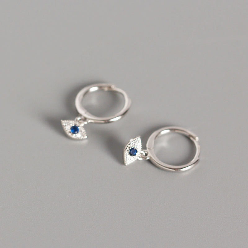 Ohrringe Silber Evil Eye – Schutz & Segen Silver