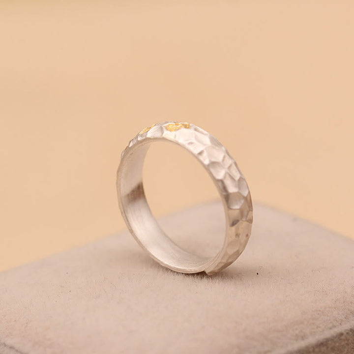 Kupfer Ring Hammer Om Mani Padme Hum Wohlstand Schutzring