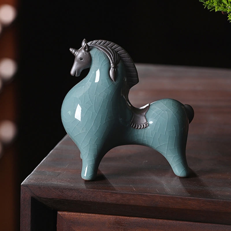 Pferde Figuren Wohnzimmer