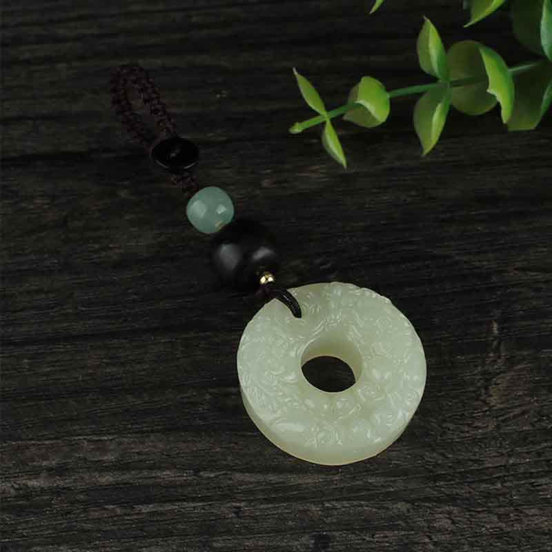 Schlüsselanhänger Pixiu Jade Wohlstand Frieden Glücksbringer Feng Shui spirituell