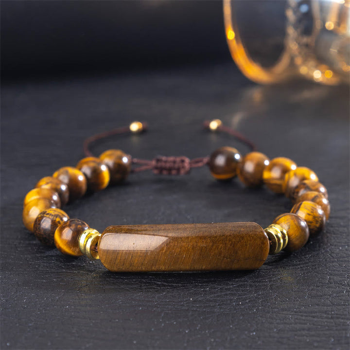 Armband Erdbeerquarz Grüner Aventurin – Positivität