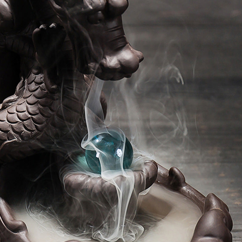 Räuchergefäß Drache Wohnzimmer