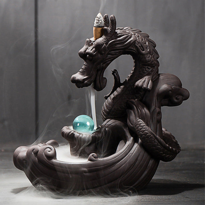 Räuchergefäß Drache