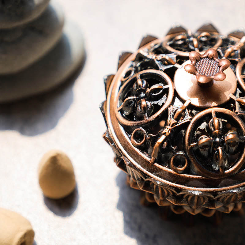 Räuchergefäß Lotus Tibetisch Geschenk