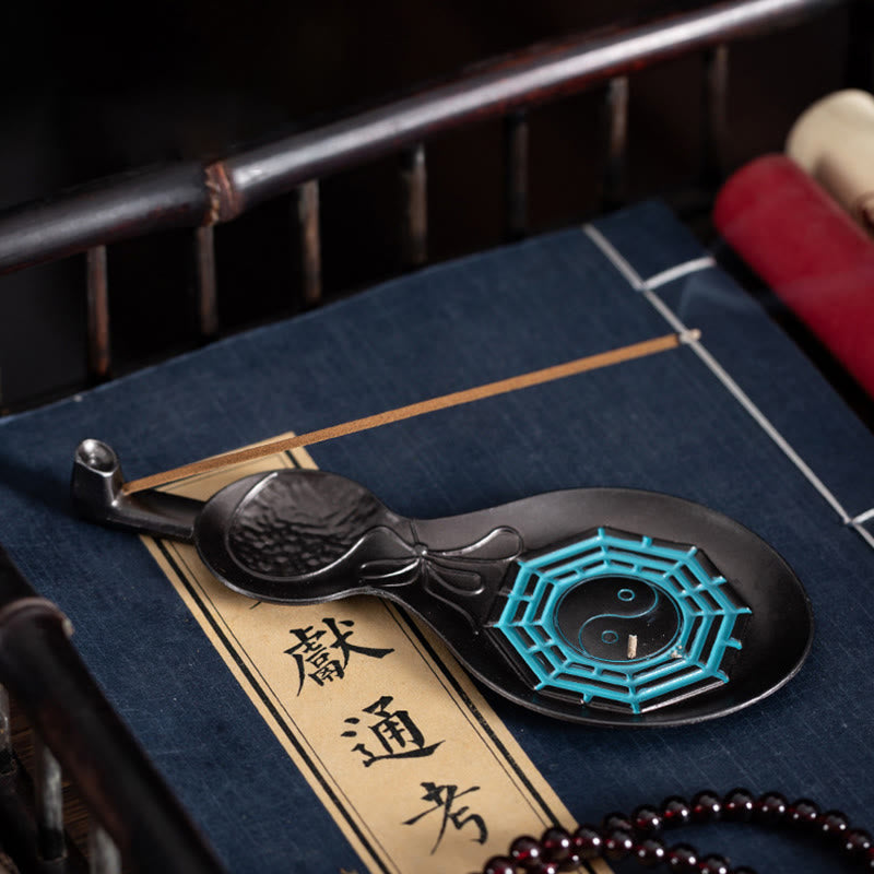 Räuchergefäß Mit Sieb Bagua Kupfer Kürbis Feng Shui