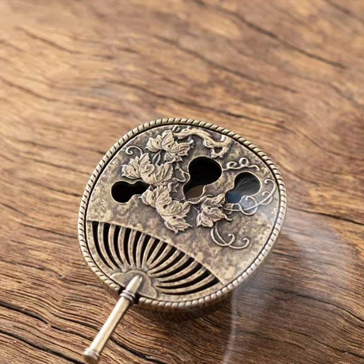 Räuchergefäße Kürbis Kupfer Mini Geschenk