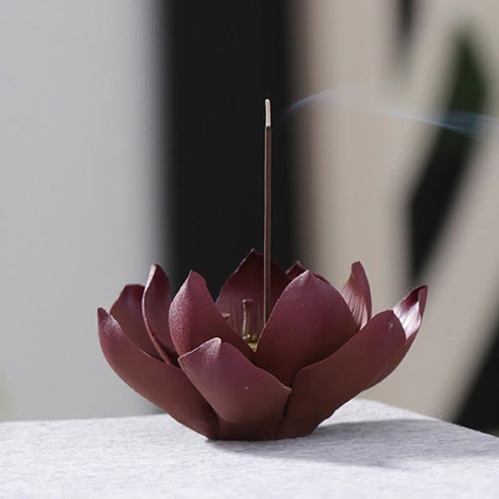 Räucherkegel Lotus Tibetisch Frieden Statue