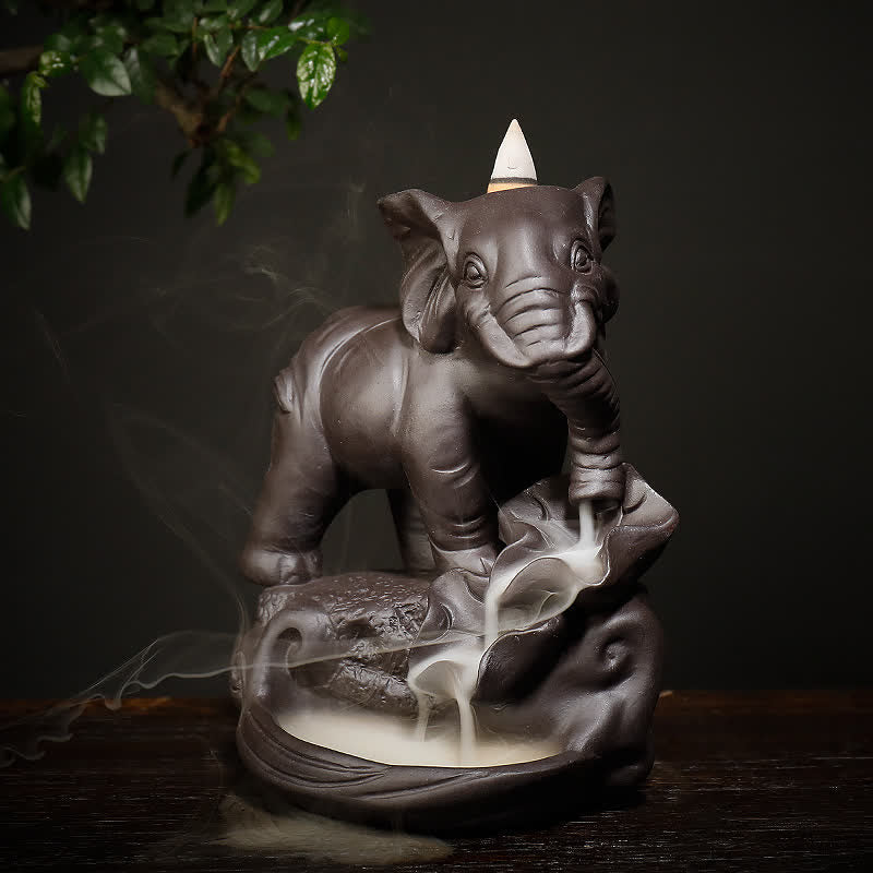 Räucherkegel Wasserfall Elefant Tibetisch Feng Shui