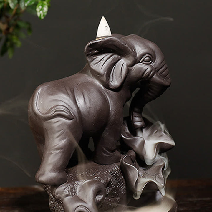 Räucherkegel Wasserfall Elefant Tibetisch Geschenk