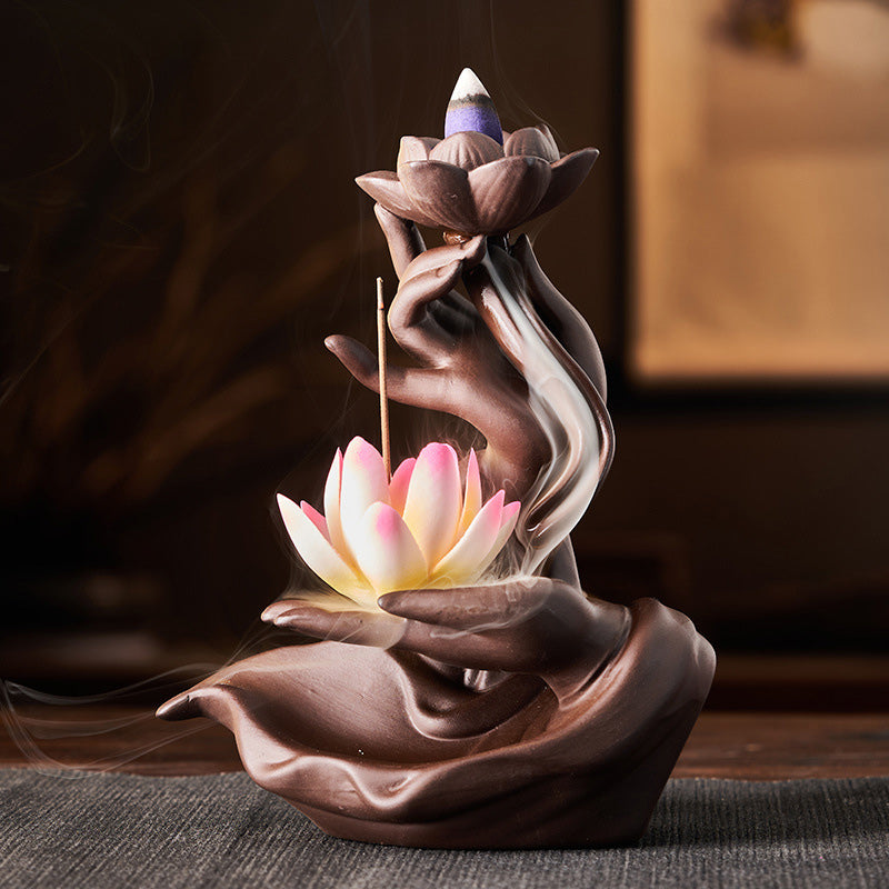Räucherschale Lotus Bergamotte Feng Shui