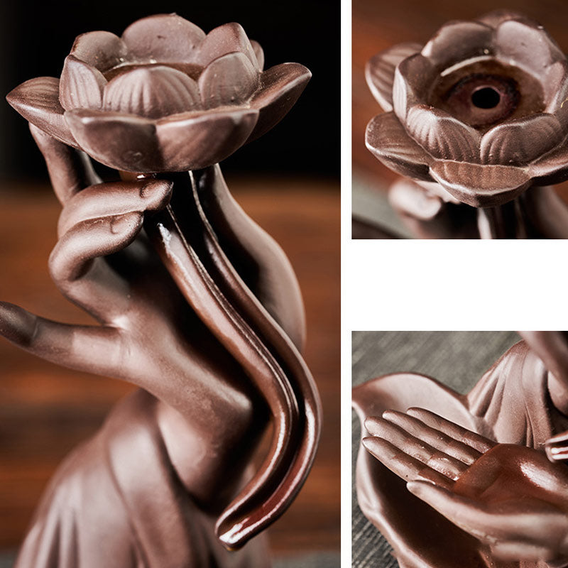 Räucherschale Lotus Bergamotte Glücksbringer