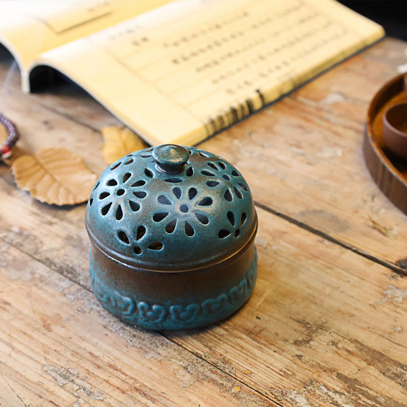 Räucherschalen Keramik Mini Meditation Feng Shui