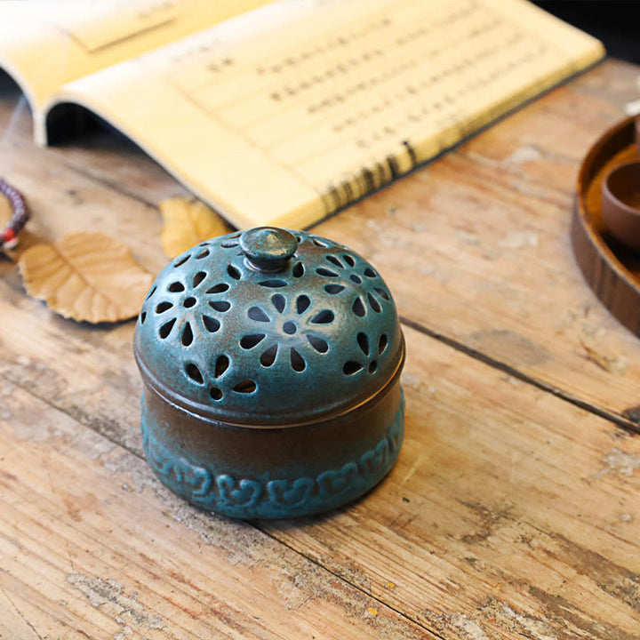 Räucherschalen Keramik Mini Meditation Feng Shui