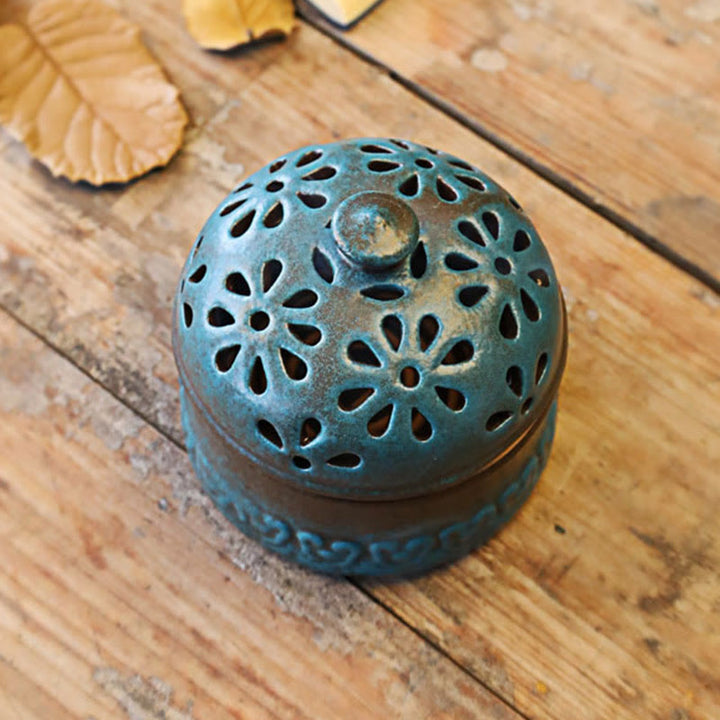 Räucherschalen Keramik Mini Meditation Glücksbringer