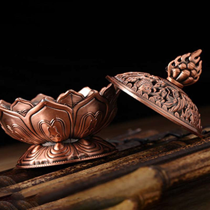 Räucherstäbchen Halterung Lotus Keramik Glücksbringer