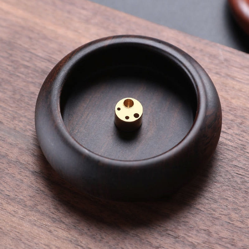 Räucherstäbchen Mit Halter Ebenholz Meditation Deko